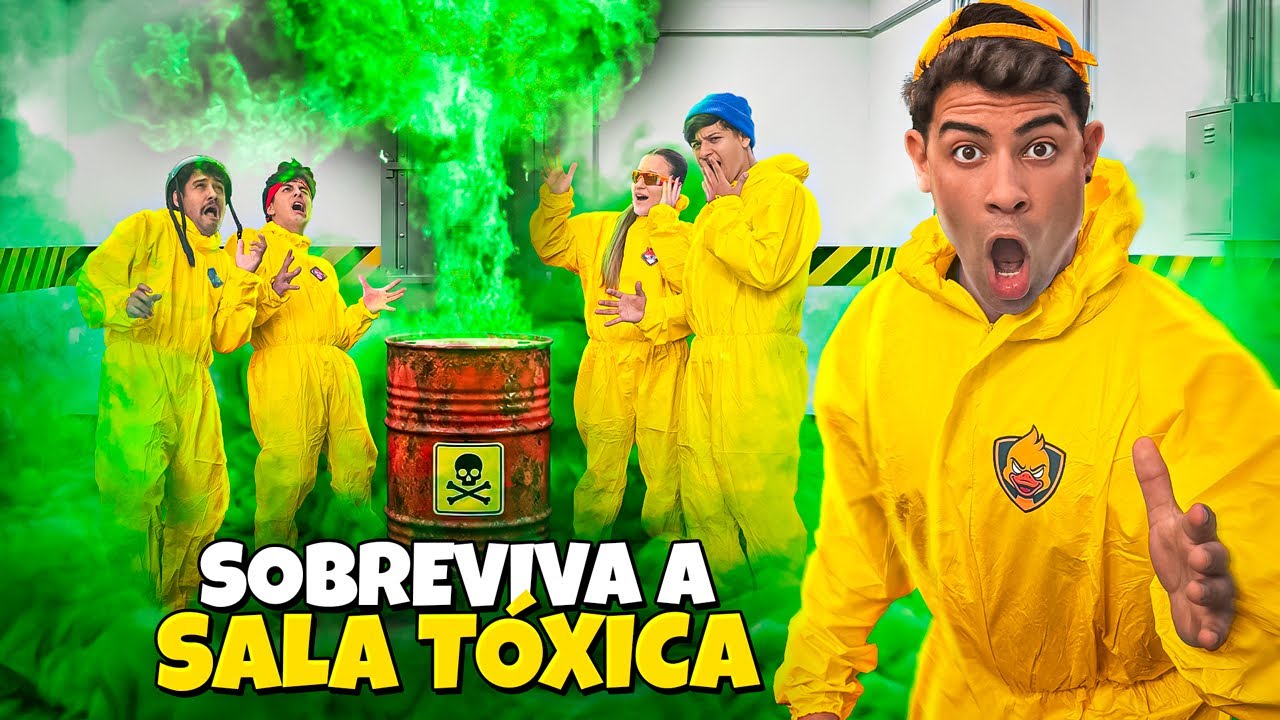 SOBREVIVA Á SALA TÓXICA !! *Quem fez o melhor experimento ?