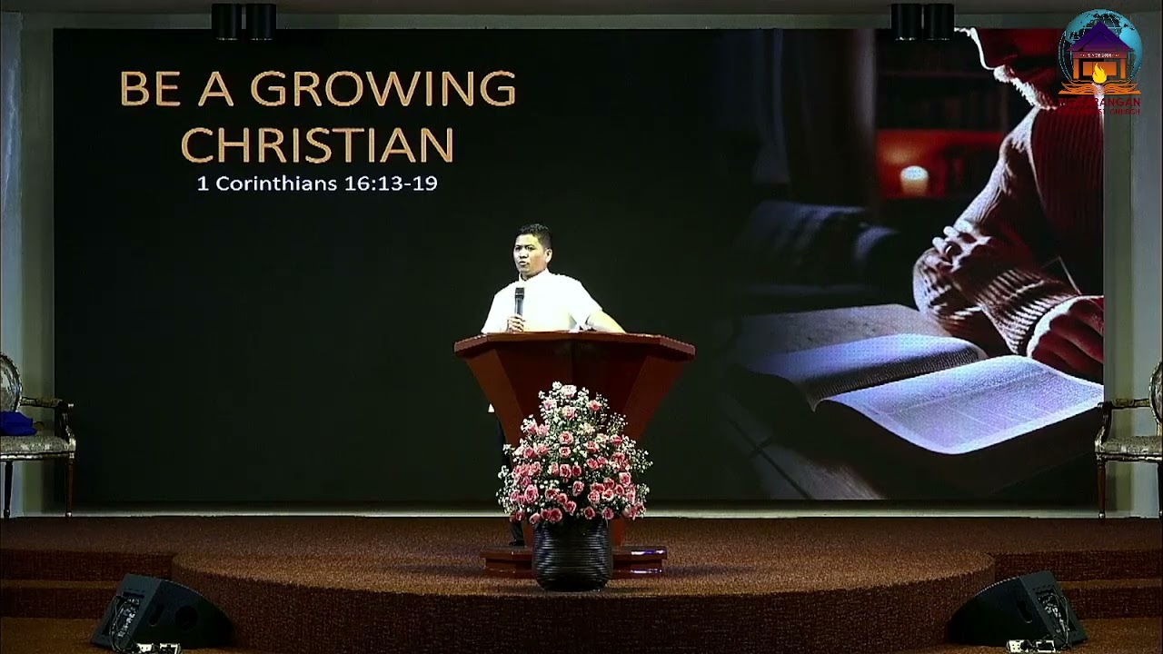 Be A Growing Christian by Pastor Ergie Cajulao
