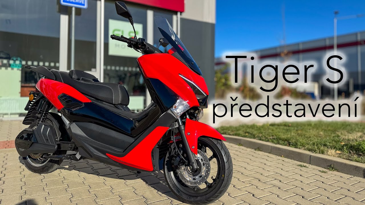Tiger S - 20Kw, 110km/h a obří baterie 😲. Představení 🛵