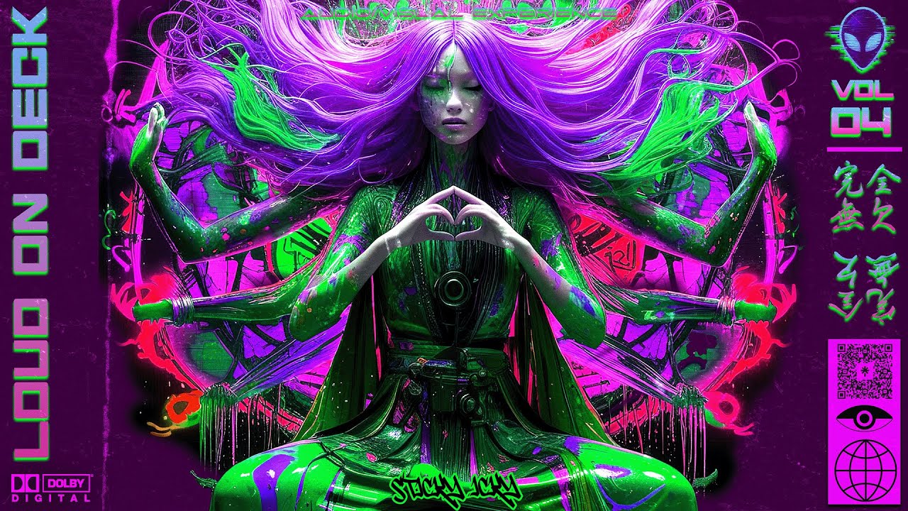 Loud on Deck 004 — Deep Dubstep, Trap & Experimental Bass Music [Audio Visualizer Trip] 4K