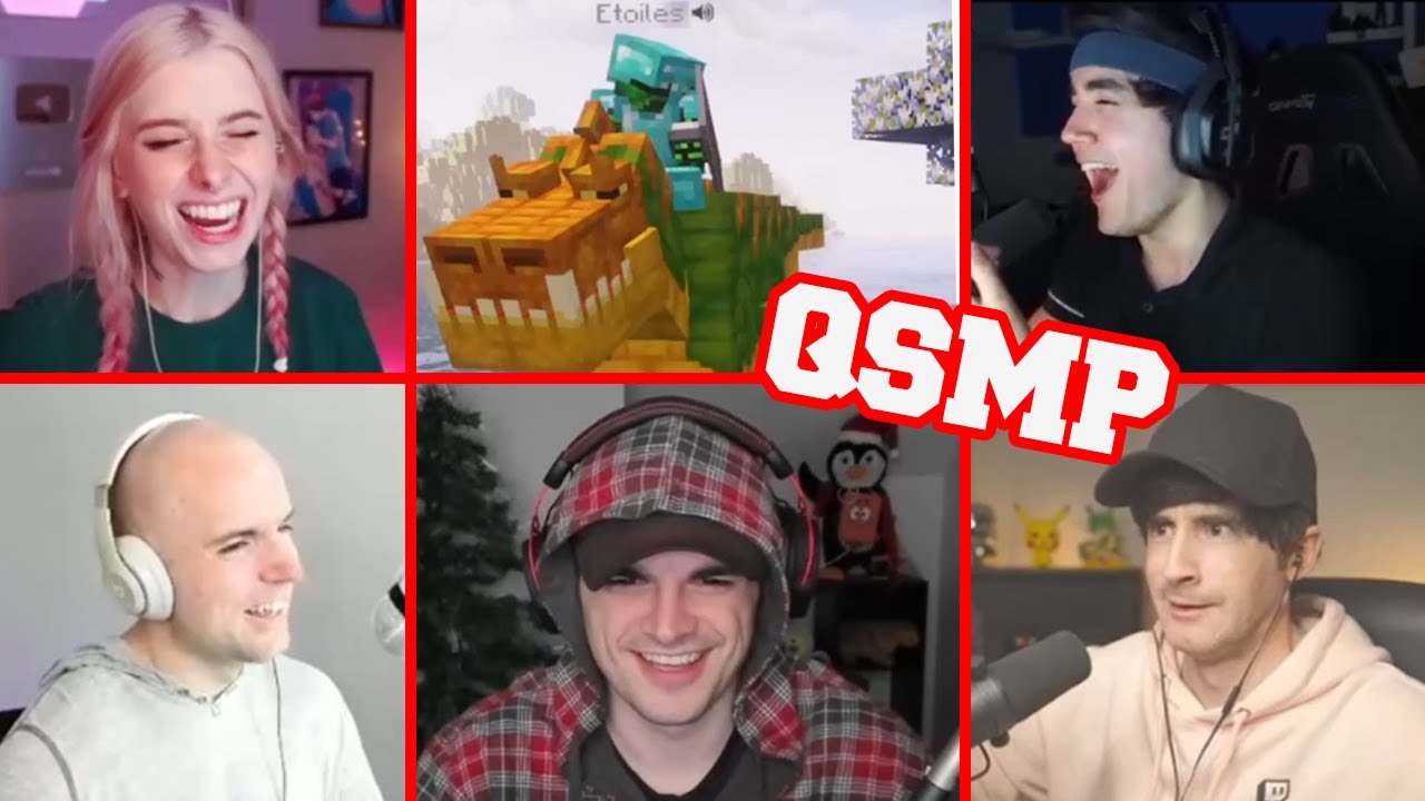 QSMP All Funny Reactions about Thierry the T Rex (Bagi, Roier, Fit, Foolish, Luzu, Quackity)