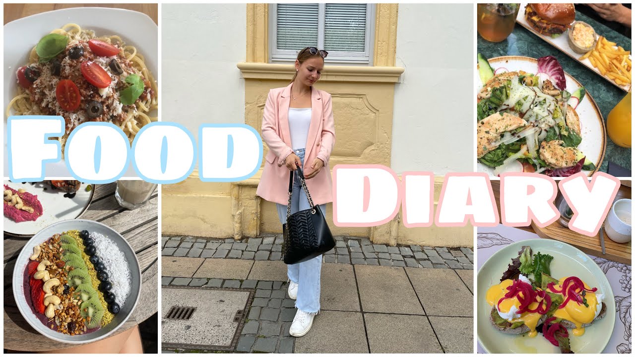 REAL FOOD DIARY😋🍝🍫 (ausgewogen essen ohne Verbote!) + 1 TAG NUR GLUTEN FREE FOOD testen