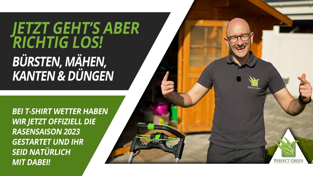 🌱 Rasenpflege im Frühling: Tipps und Tricks für einen perfekten Start in die Saison! 🌱