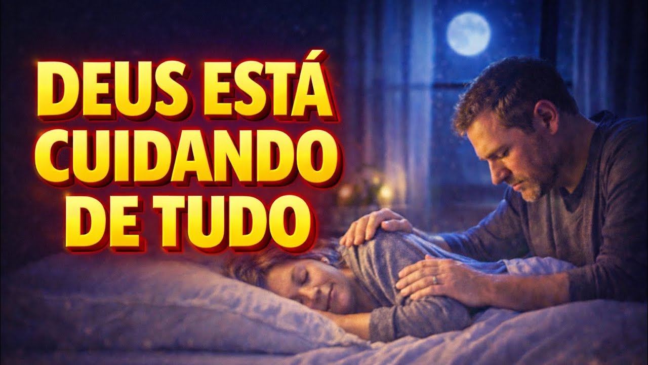 ORAÇÃO DA NOITE PARA DORMIR EM PAZ | ENTREGUE SUAS PREOCUPAÇÕES A DEUS E DESCANSE