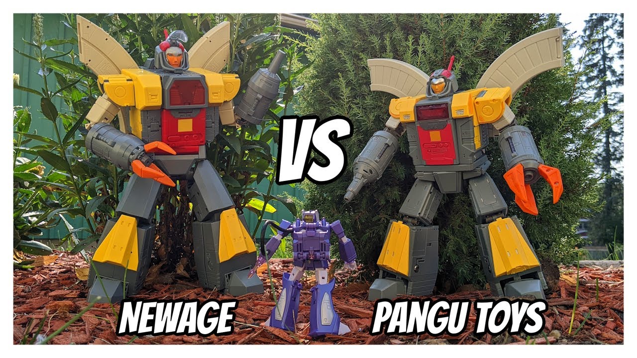 Battle of the TINY TITANS!!! | Newage H53 Michael VS Pagnu Toys PT-02 Mighty Miracle God