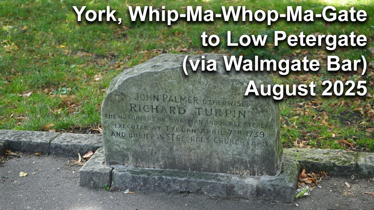 York, Whip Ma Whop Ma Gate to Low Petergate, Saturday 16th August 2025
