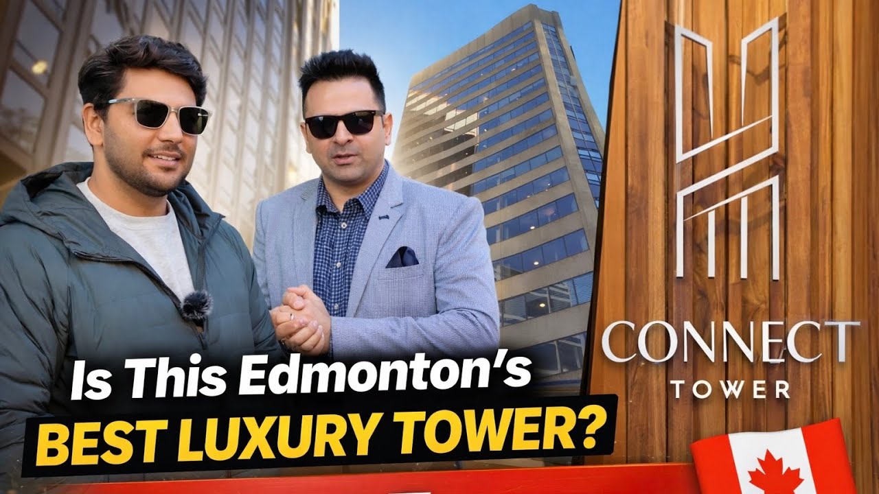 Is This Edmonton’s Best Luxury Tower? 😍 | Connect Tower by JOSAN Properties 🇨🇦