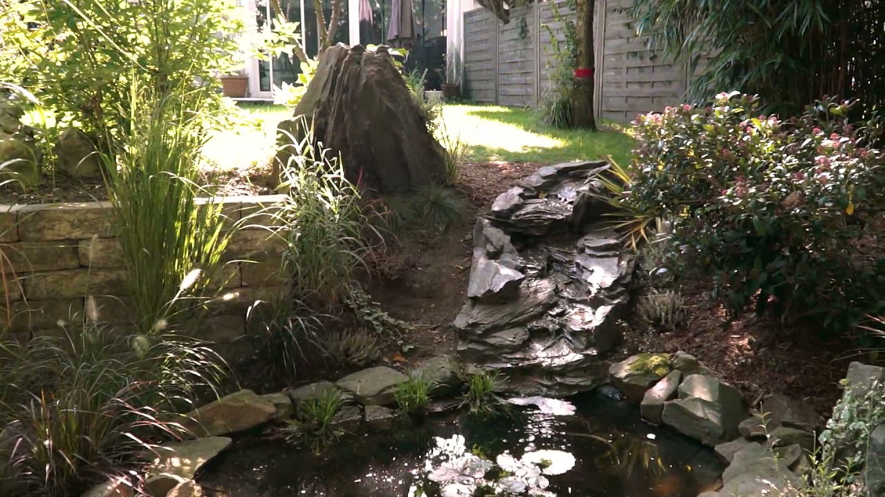 Bachlauf von Felsenprofi B-101 Wasserlauf - Kunstfelsen Wasserfall - Garten Bachlaufschale