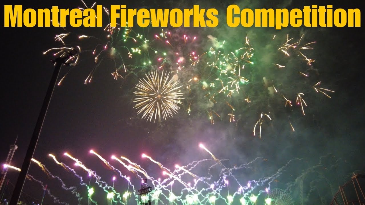 Montreal Fireworks Competition 2025- Full USA Show