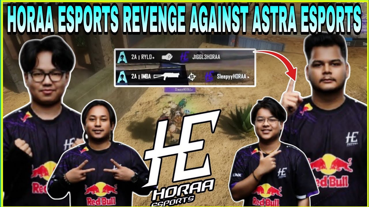Horaa Esports Revenge Against Astra Academy | Horaa vs 2A 4v4 Rivalry | Clash with kvn 