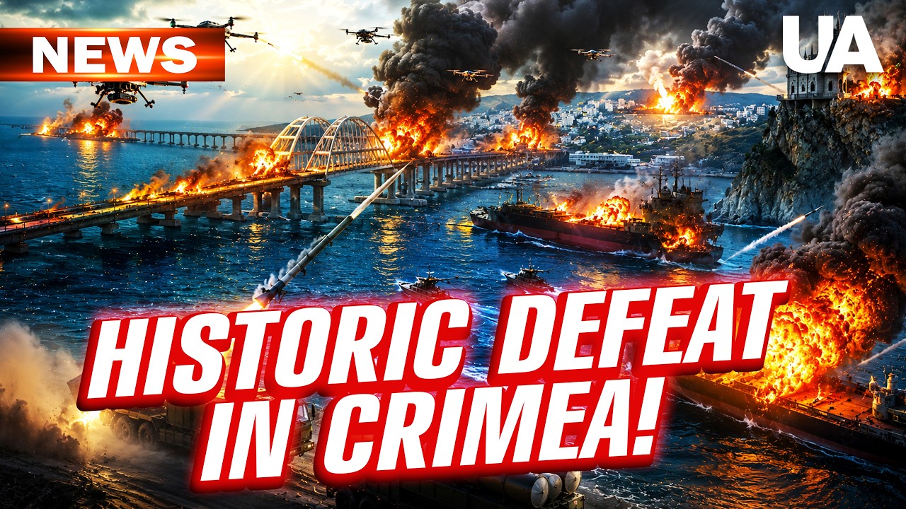 CRIMEA CUT OFF FROM FUEL! Ukraine DESTROYED 75% OF VESSELS