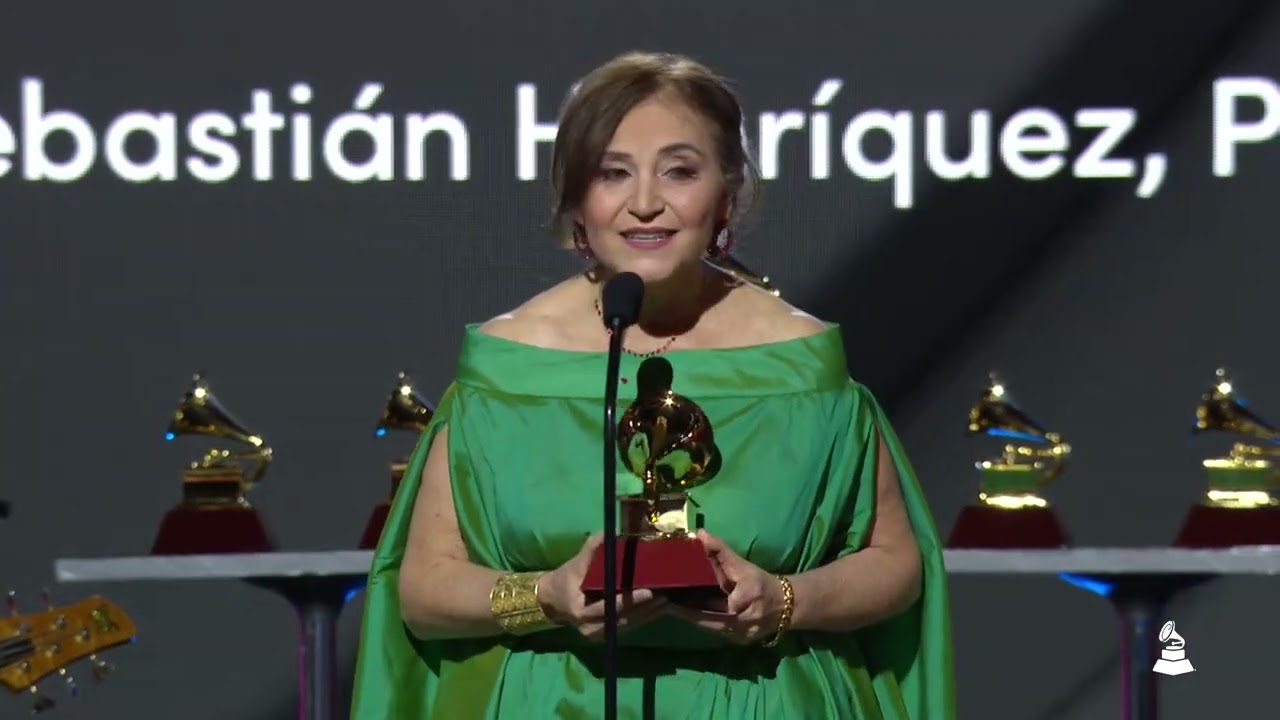 Berta Rojas hace historia en los Latin Grammys