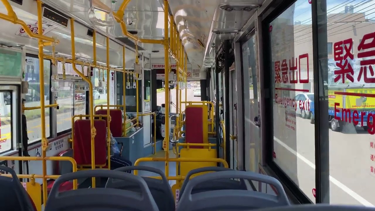 台中市公車｜統聯客運 95路 KKA-8230（六福公園→外埔老人會館）￼中華大智路口→華南銀行（清水分行 ）搭乘紀錄