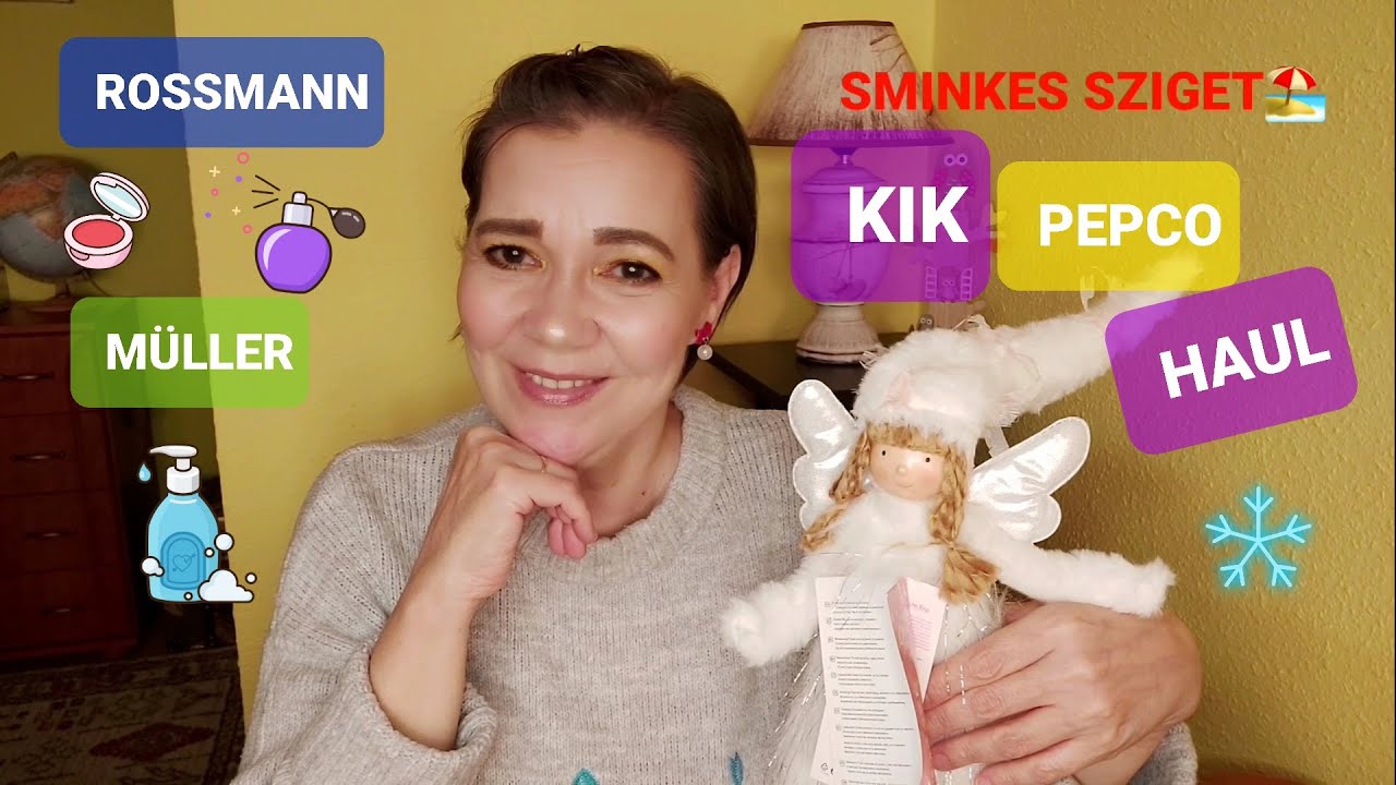 ROSSMANN/MÜLLER/PEPCO/KIK HAUL/#parfüm #karácsonyi dekoráció #smink #trend it up #makeup #haul