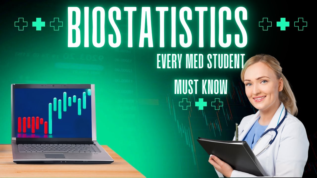 Biostatistics Made Simple 📊 | Must-Know Concepts for Med Students & Exam Success