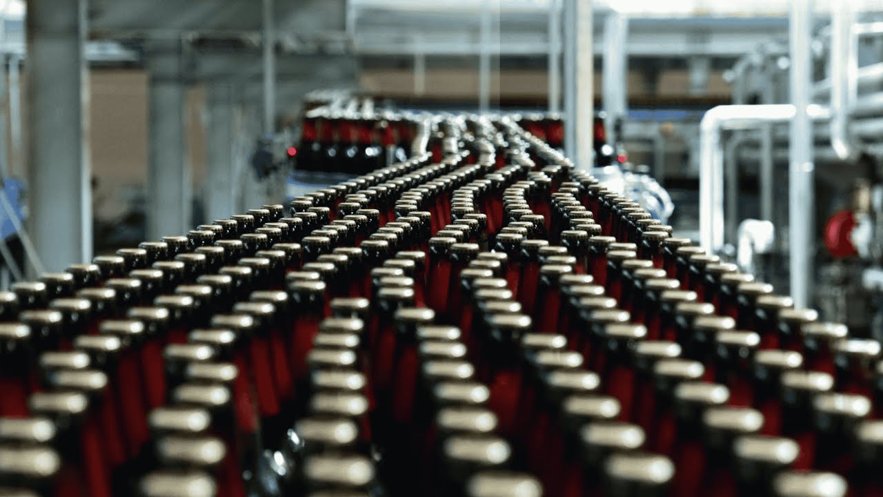 CAN filling & packaging line for ''Real'' by Dabur