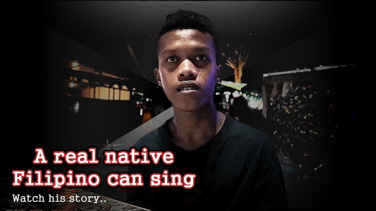 A Real Native Filipino Can Sing - His Idol Was Justin Bieber( mariano )- Listen to his Music