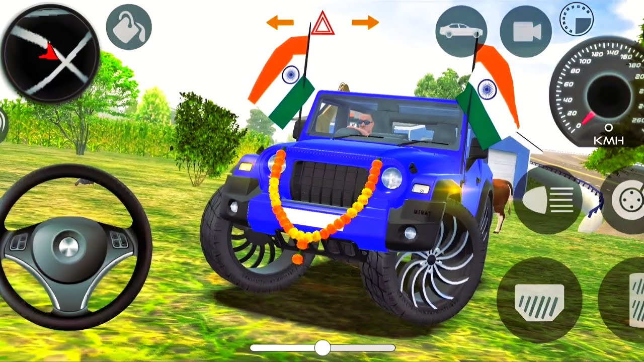 Modified Mahindra 😈Thar Car Games: Indian Cars (Gadi Wala Game) - Car Game 🎮 Gameplay⚡ 2026 68