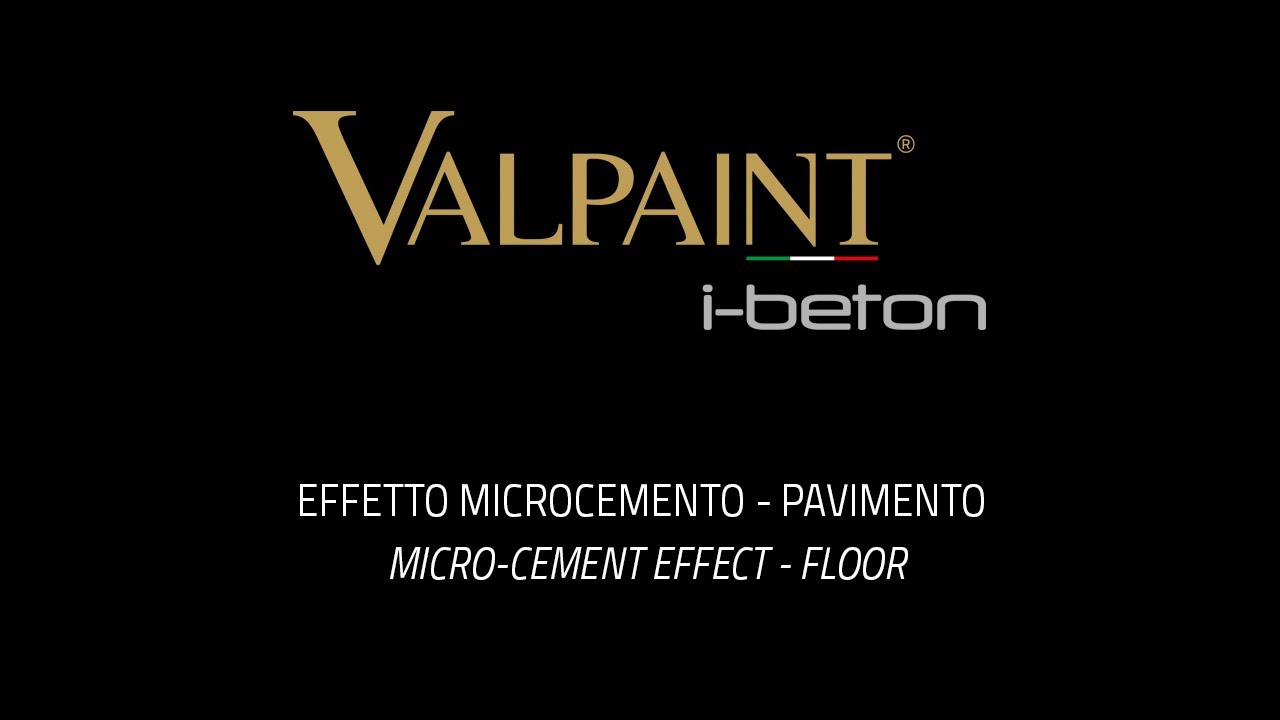 VALPAINT I-BETON FLOOR Effetto Microcemento - Official Video