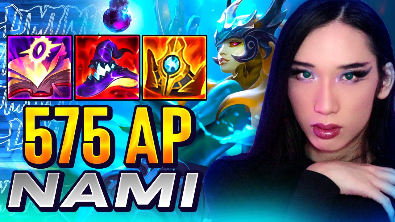 INSANE SPEED PASSIVE WITH 575 AP SHURELYA'S NAMI SUPPORT! | Luminum Nami Full Gameplay
