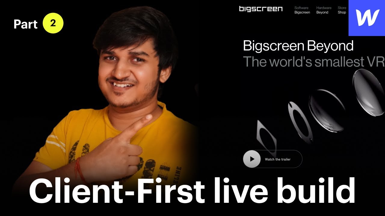 Client-First Live Build Bigscreen VR Part 2 | Road to the Client-First Certification