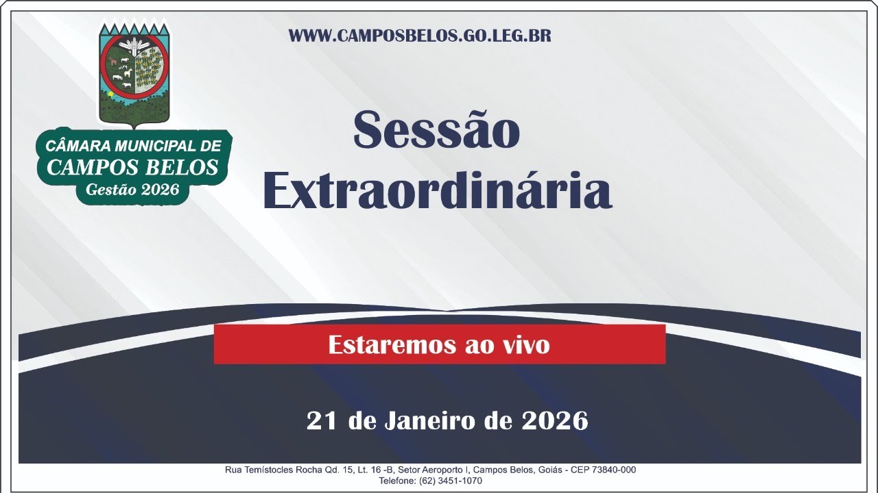 2º Sessão Extraordinária