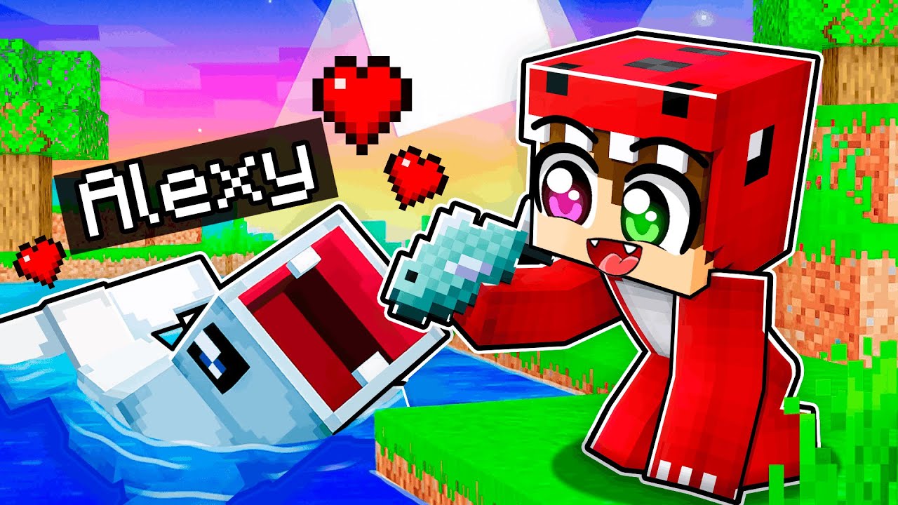 Viviendo como un BEBÉ BLOOP en Minecraft! 👶🐋