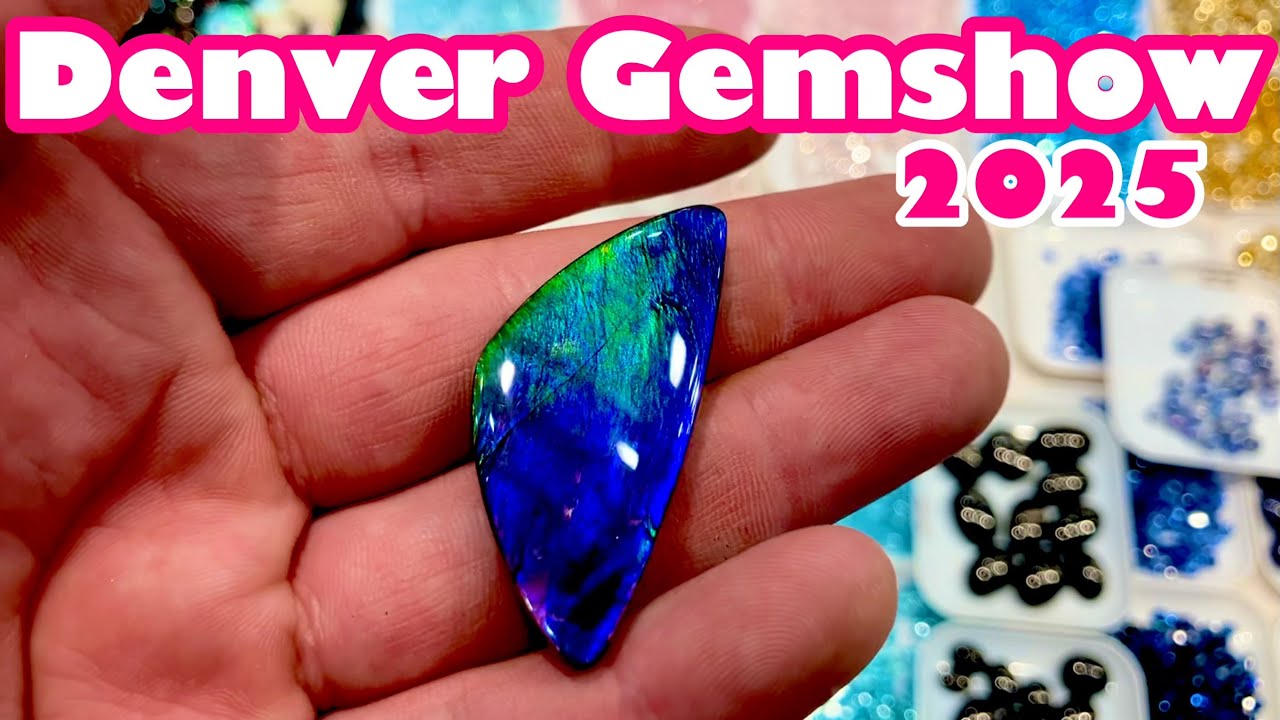 Amber, Gemstones, & Minerals - Denver Gemshow 2025