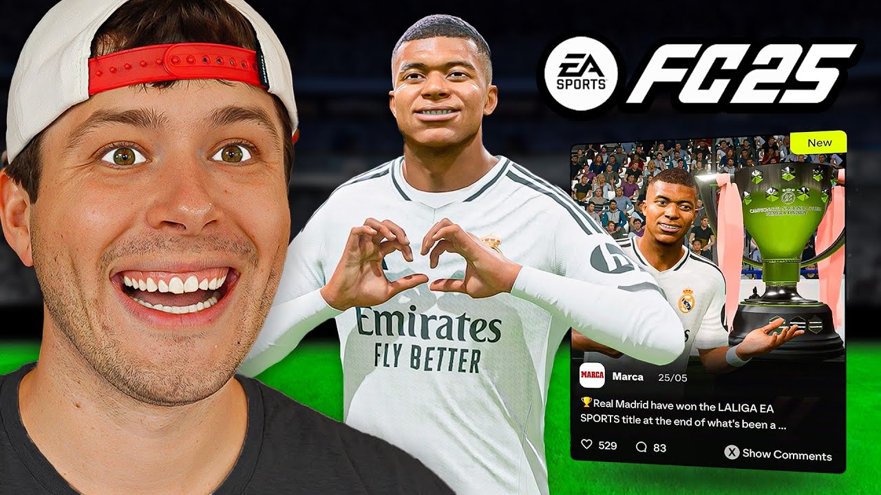 FC25 Career Mode with Real Madrid