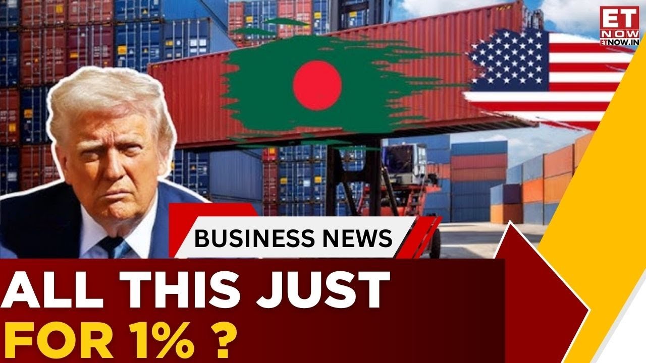 US–Bangladesh Trade Deal: Why Indian Textile Stocks Are Under Pressure | Trump | Business News