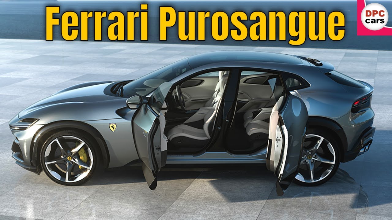 Ferrari Purosangue Super SUV Trailer