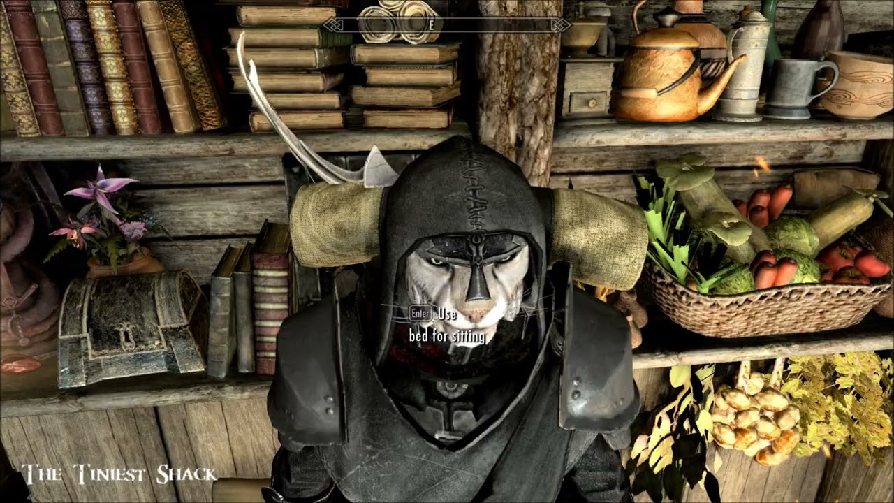 The Tiniest Shack - Skyrim Special Edition House Mod