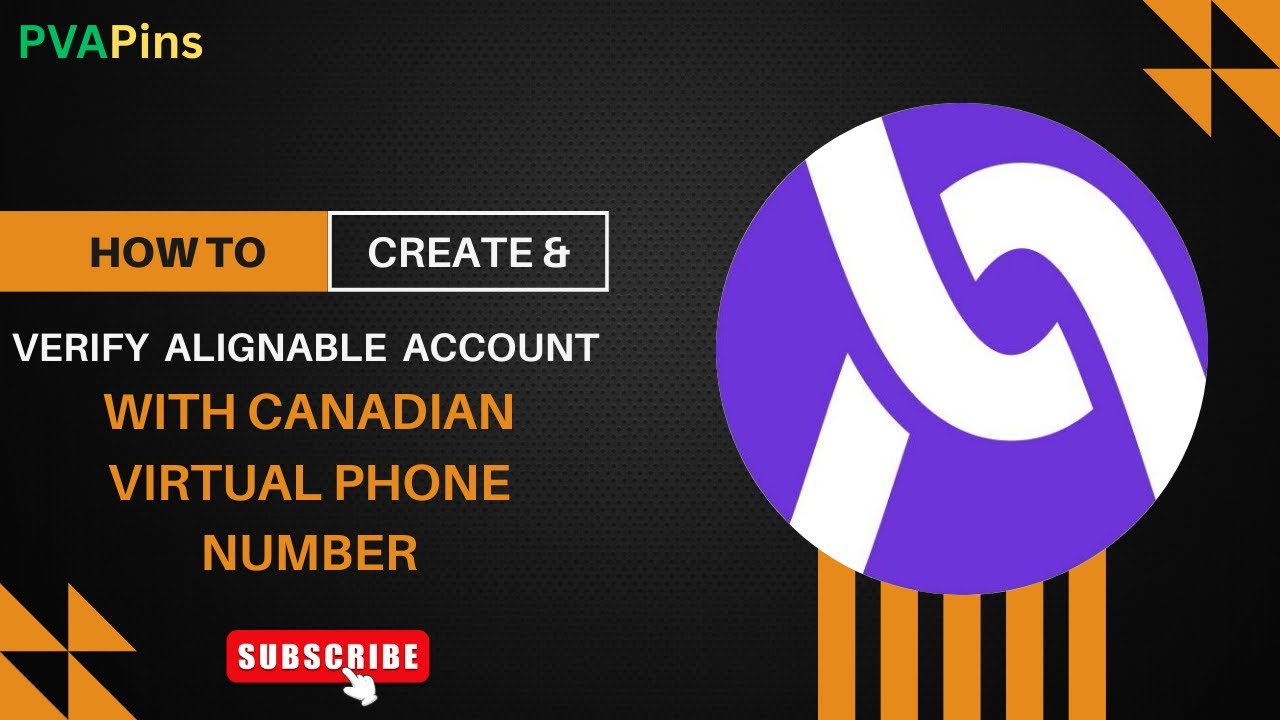 How to create & verify Alignable Account with Canadian Virtual phone Number