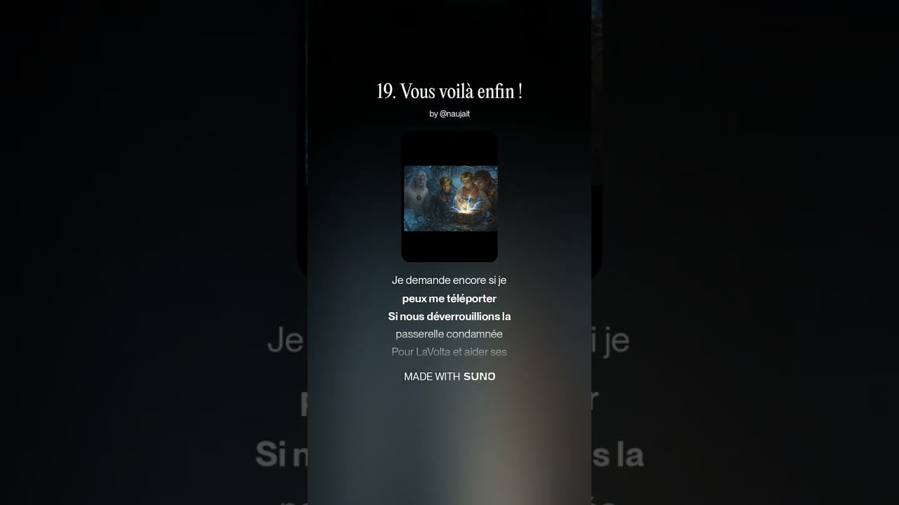 19  Vous voilà enfin !