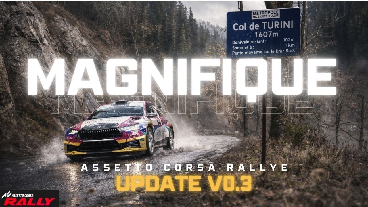 ASSETTO CORSA RALLYE / UPDATE V0.3 / MAGNIFIQUE