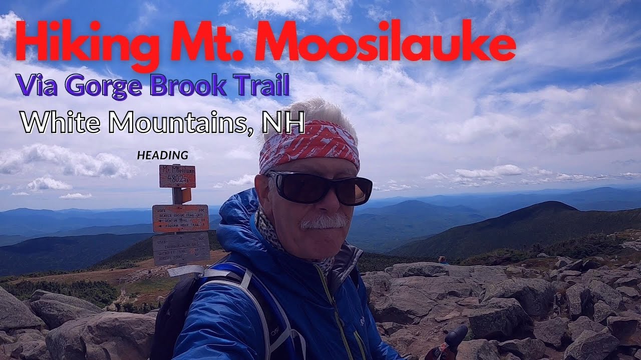 Climbing Mt.  Moosilauke via Gorge Brook Trail, White Mountains, NH