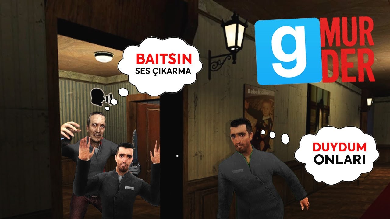 KATİL KİM MODUNA SESLİ SOHBET EKLEDİK!! KAOS DOLU GMOD GERİ DÖNDÜ