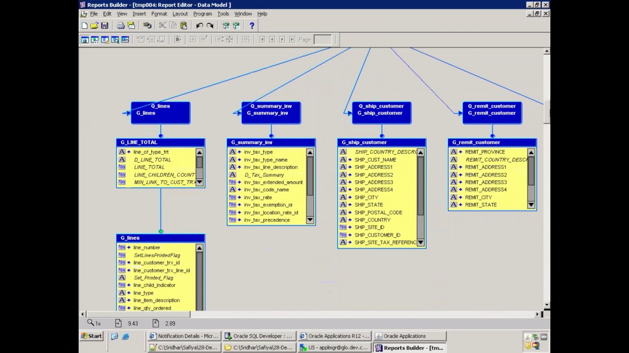 Oracle ERP - Customizing Standard Report