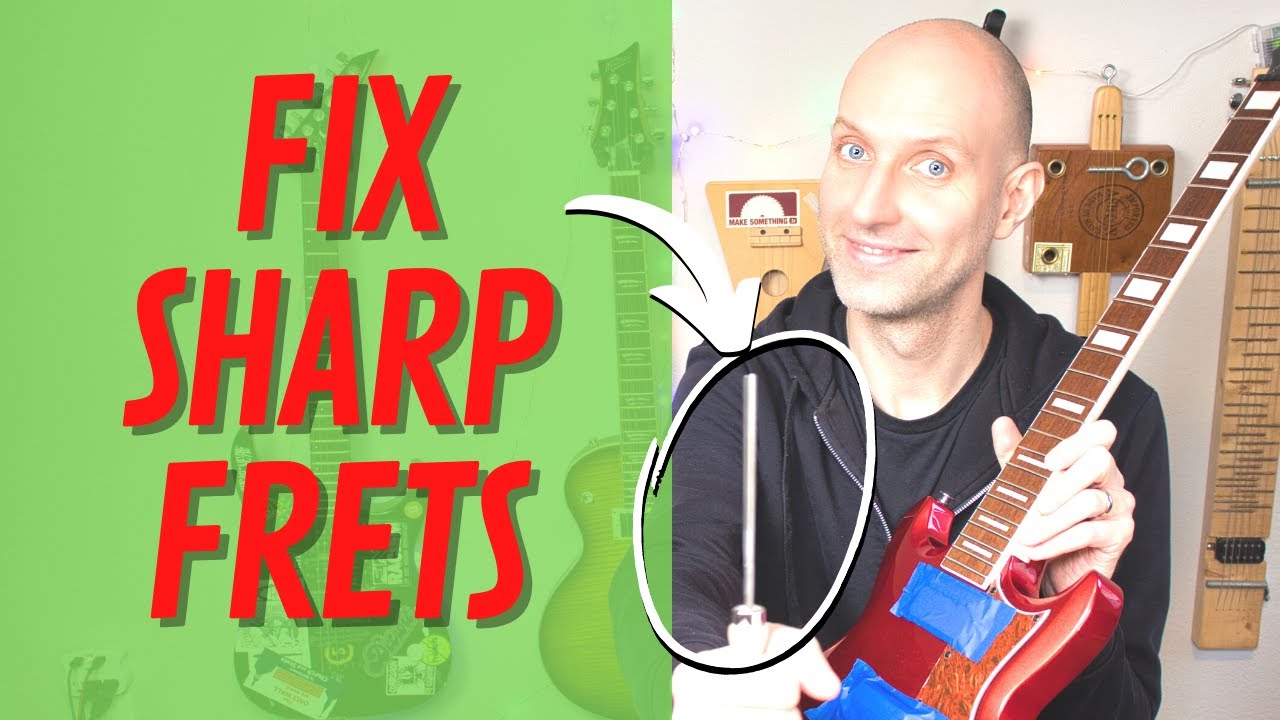 How To Fix Sharp Frets & Fret Sprout (Guitar Setup 101)