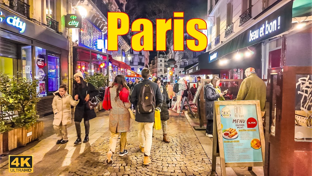 Paris,France 🇫🇷 - Paris January 2026 - 4K HDR Walking Tour | 4K Paris | A Walk In Paris