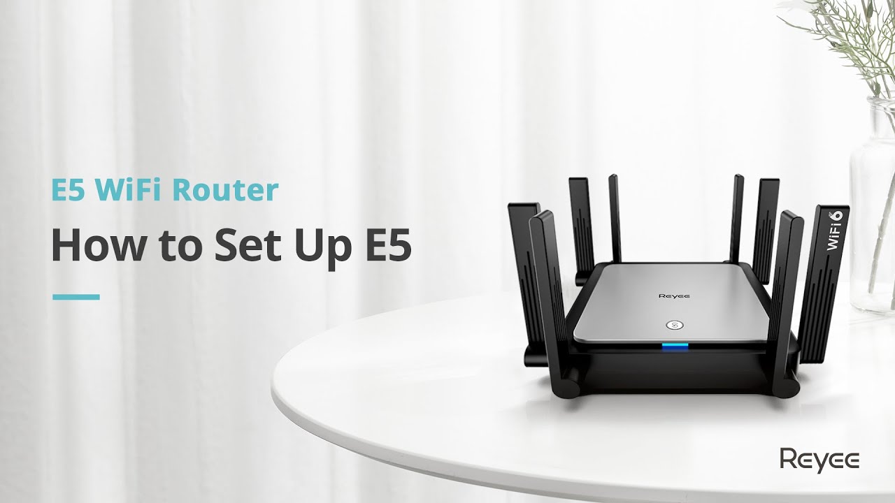 Reyee E5 Wi-Fi Router | How to Set Up the Router