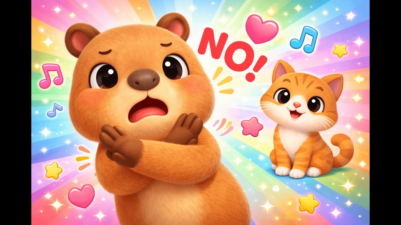 Atirei o Pau no Gato | Música Infantil Animada Positiva com Capivara Capi