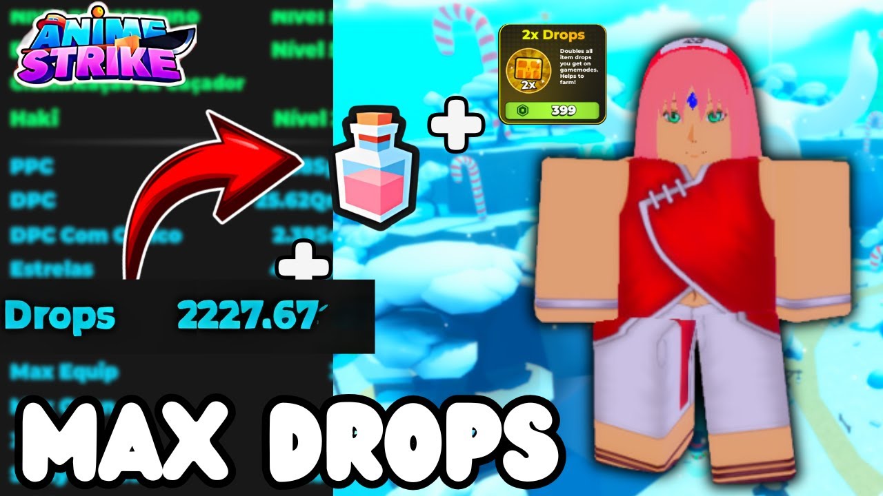 How to Increase Drop Max in Anime Strike Simulator Update 31 #Roblox