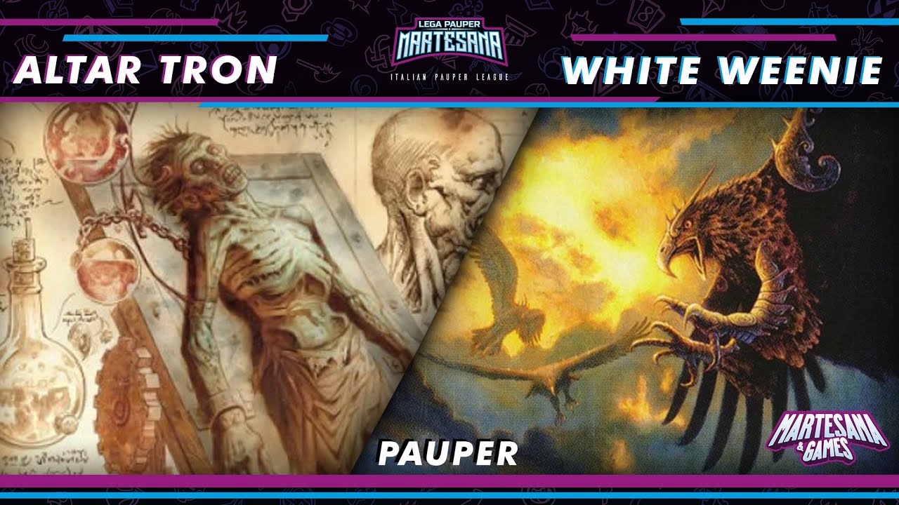 MTG PAUPER - Altar Tron vs White Weenie - LPMartesana