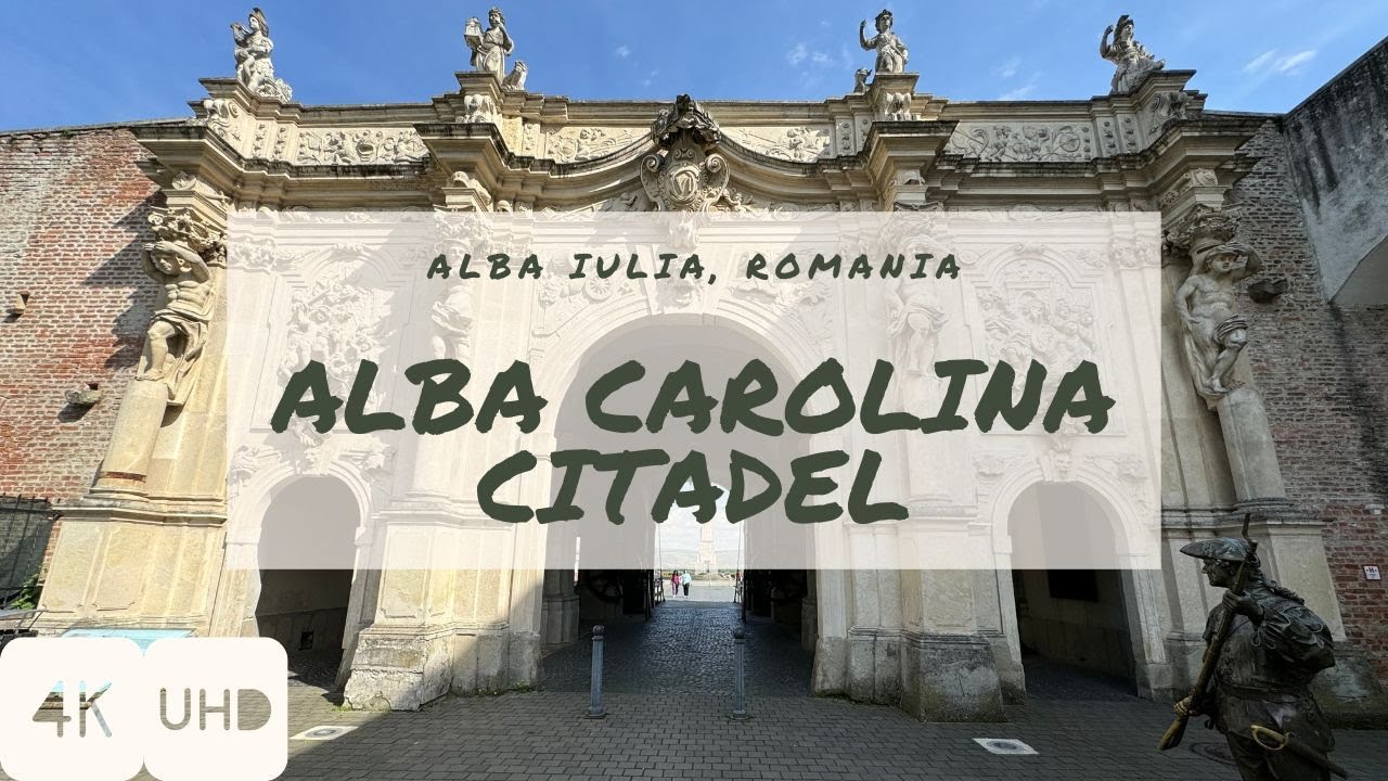 WalkIn ALBA CAROLINA CITADEL | ALBA IULIA | ROMANIA | 4K HDR Walking Tour