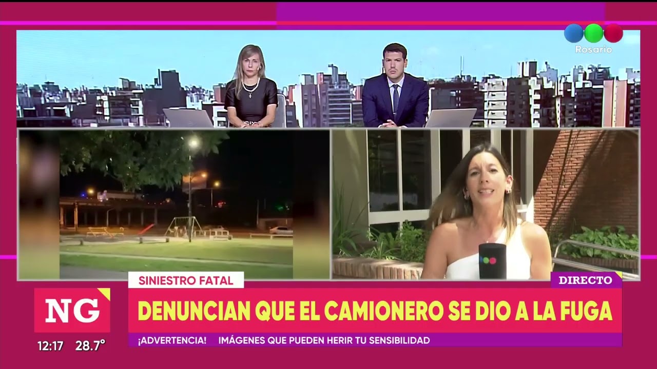 Choque, muerte y fuga - TELEFE ROSARIO