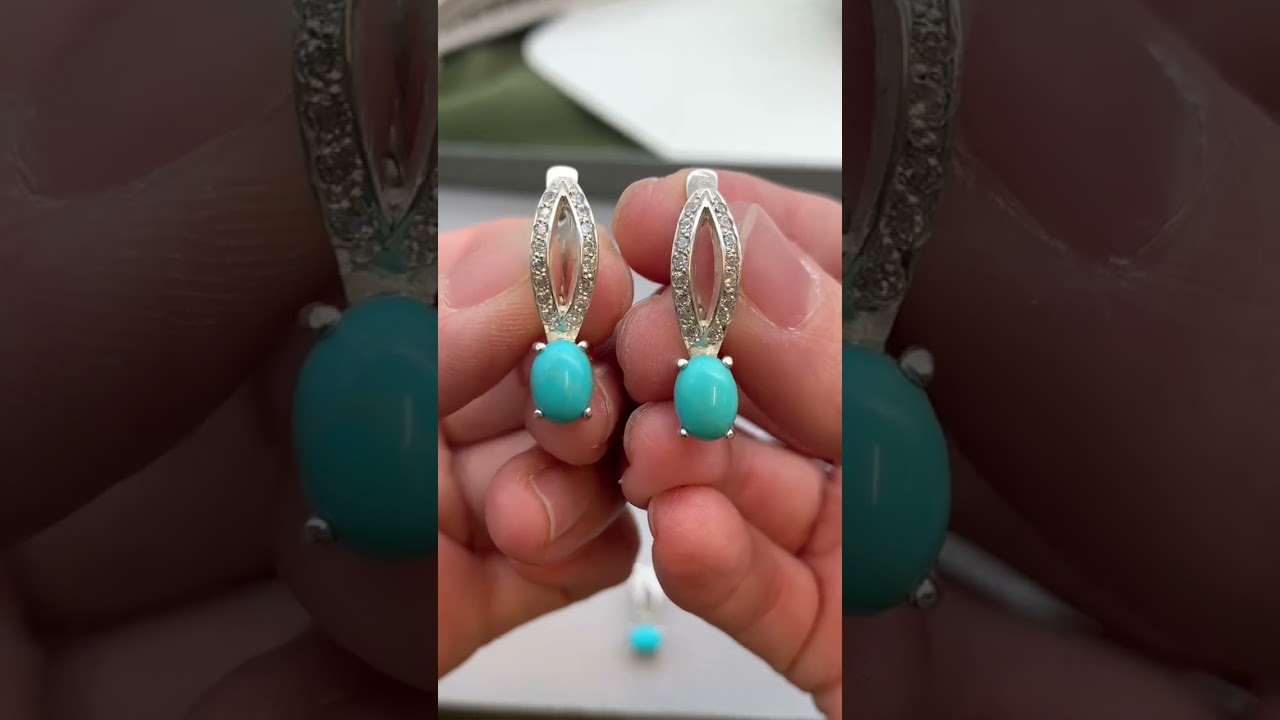 Turquoise Ring & Matching Set 💙 Vintage Blue Promise Ring | #adinastone