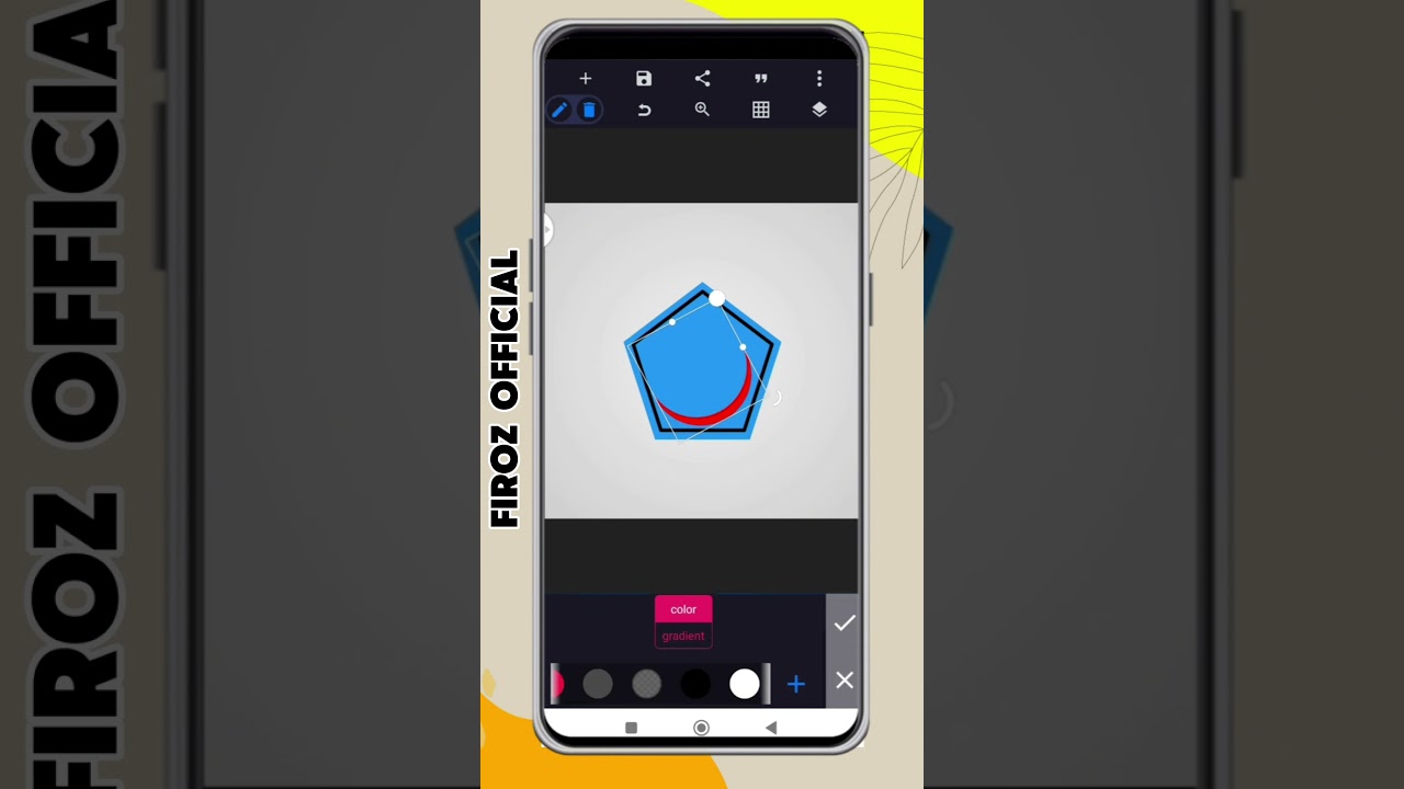 Islamic logo design ni Pixellab apps  #firoz_official #logo #pixellab