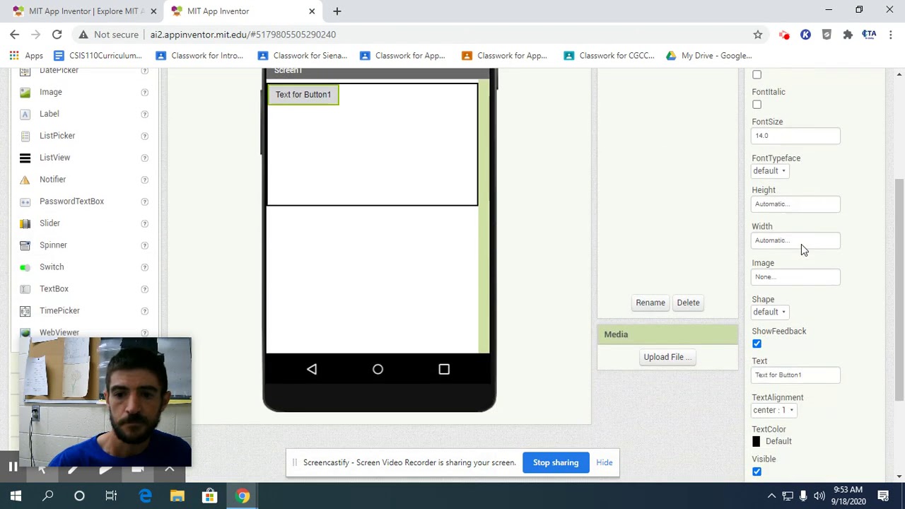App Development - Calculator Interface
