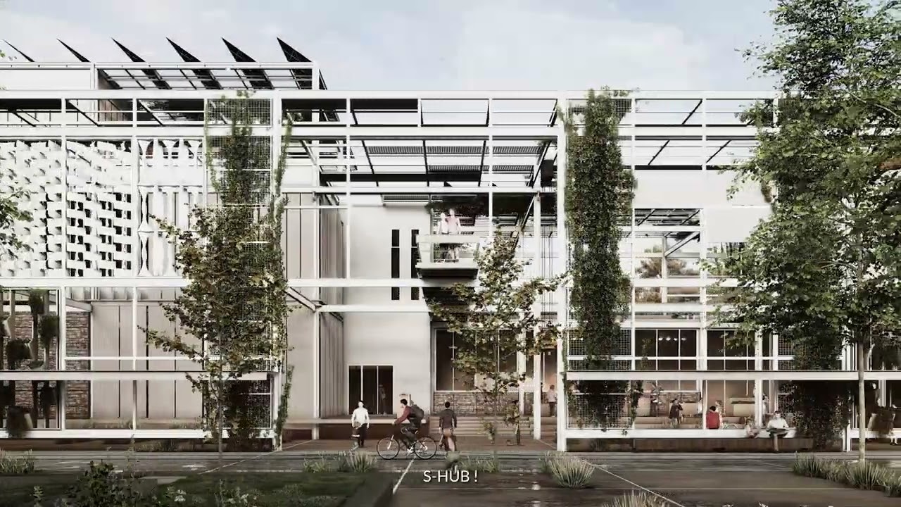 2. Ödül, İzmir Sürdürülebilirlik Merkezi (S-Hub) Mimari Proje Yarışması